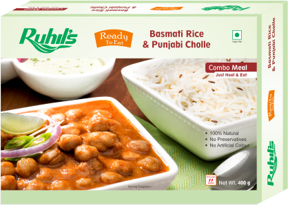 Bamati Rice & Punjabi Cholle